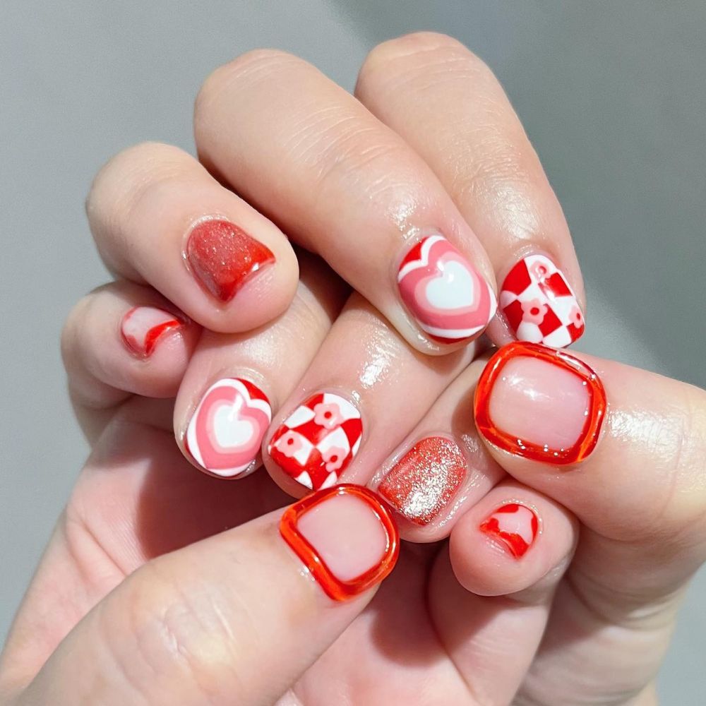 uñas 3d tendencias de uñas para san valentin