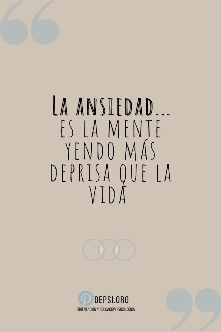 Frase de ansiedad 