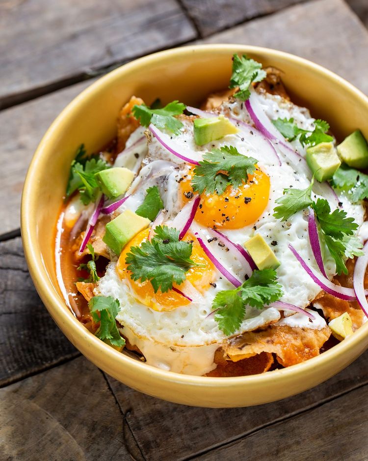 Chilaquiles del restaurante Huset