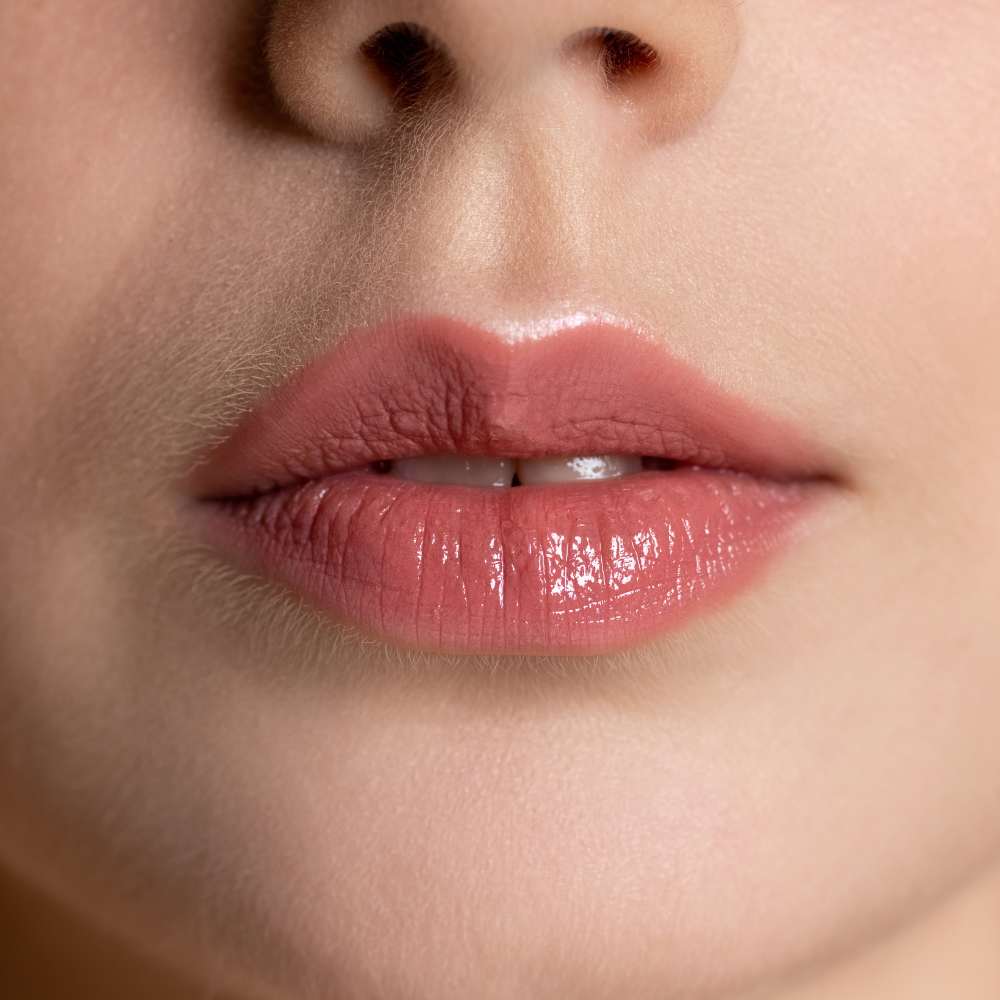 labios glossy para acabado natural