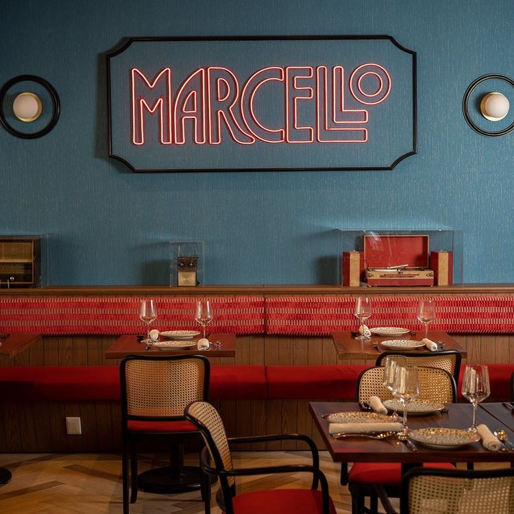 Marcello es un restaurante italiano 