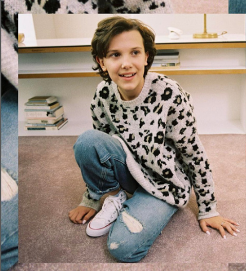 Millie Bobby Brown a los 12 años 