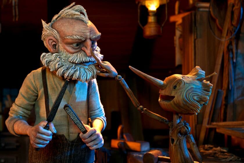 Pinocho de Guillermo del Toro
