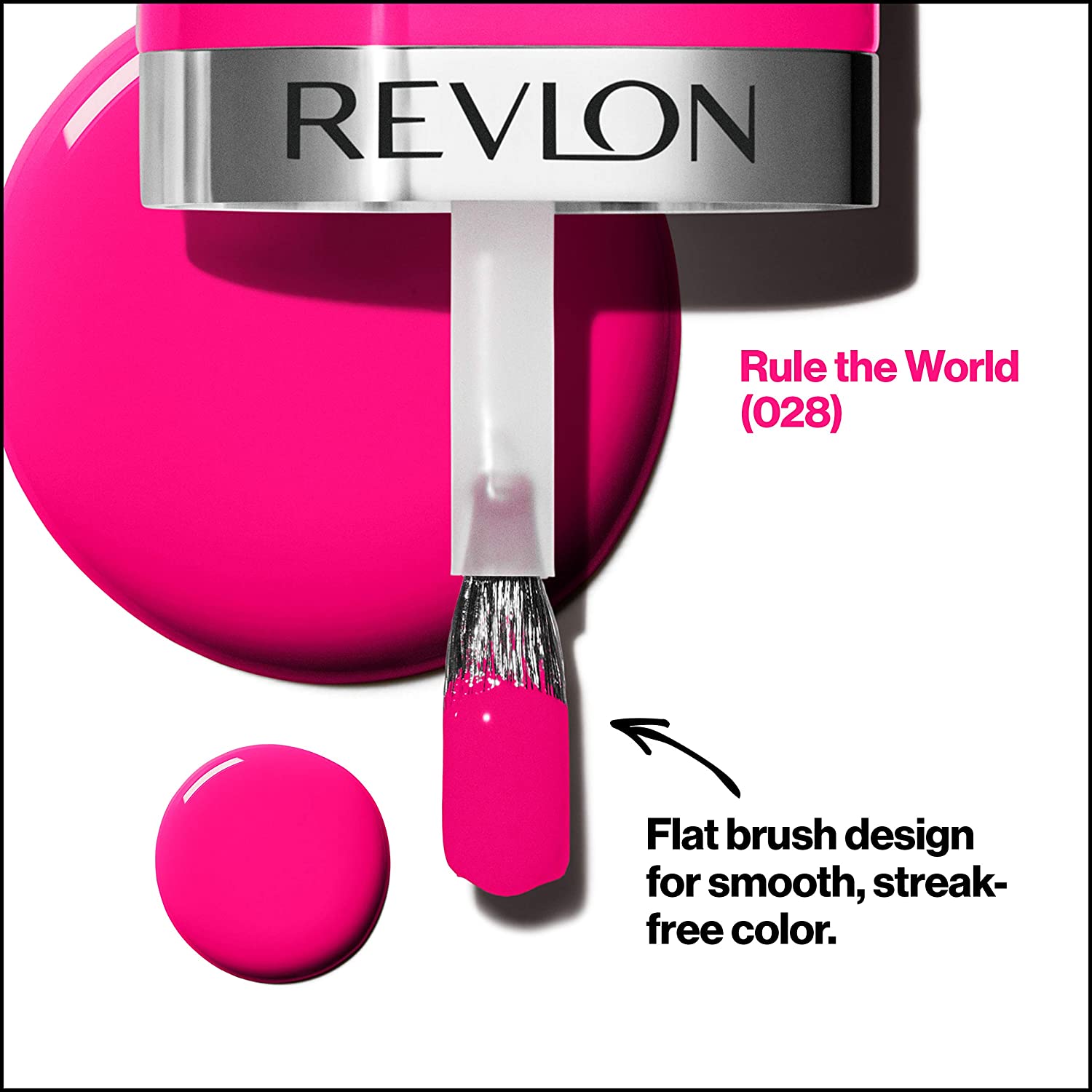 Esmalte de uñas rosa tono Rule the world Esmalte de uñas rosa rule The World