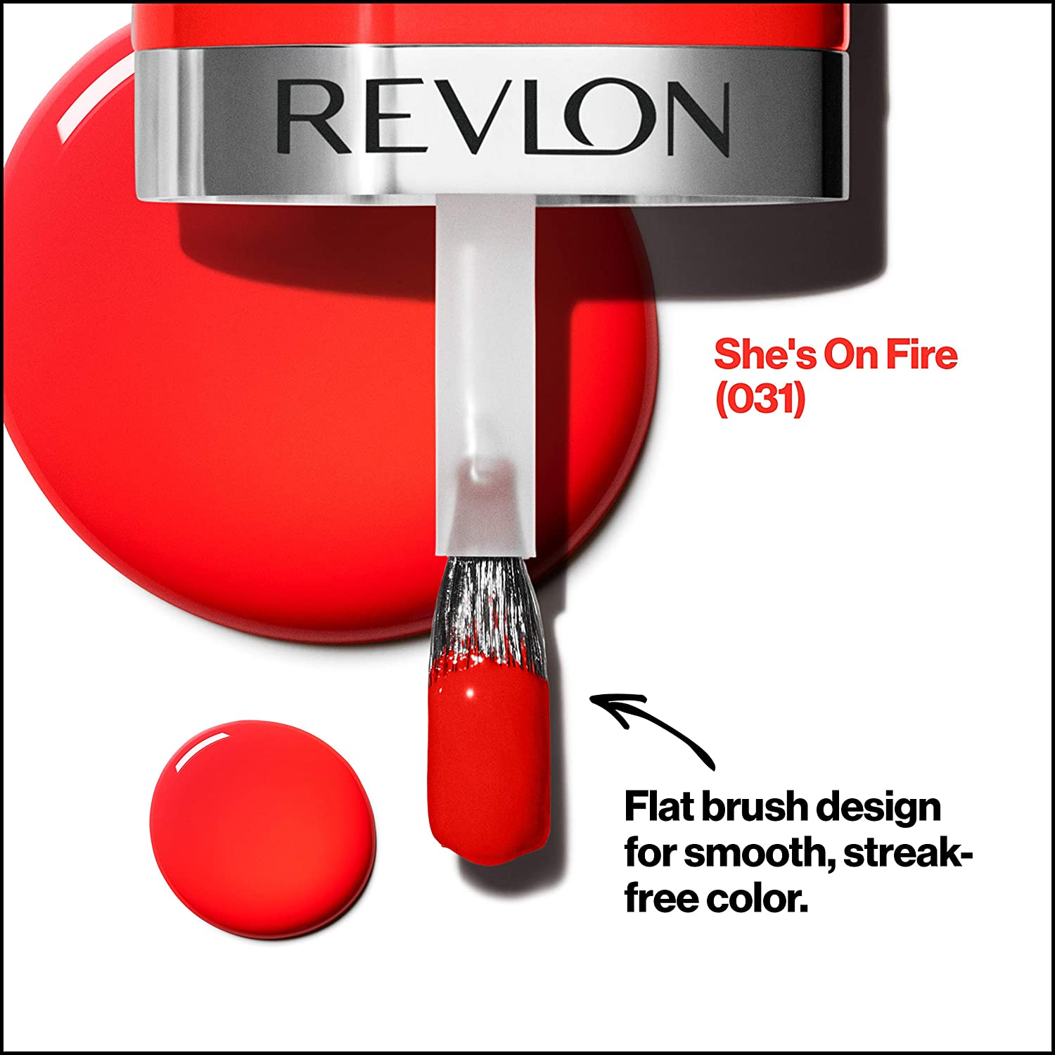 Revlon she´s On Fire 031 Color rojo rojo shes on fire revlon