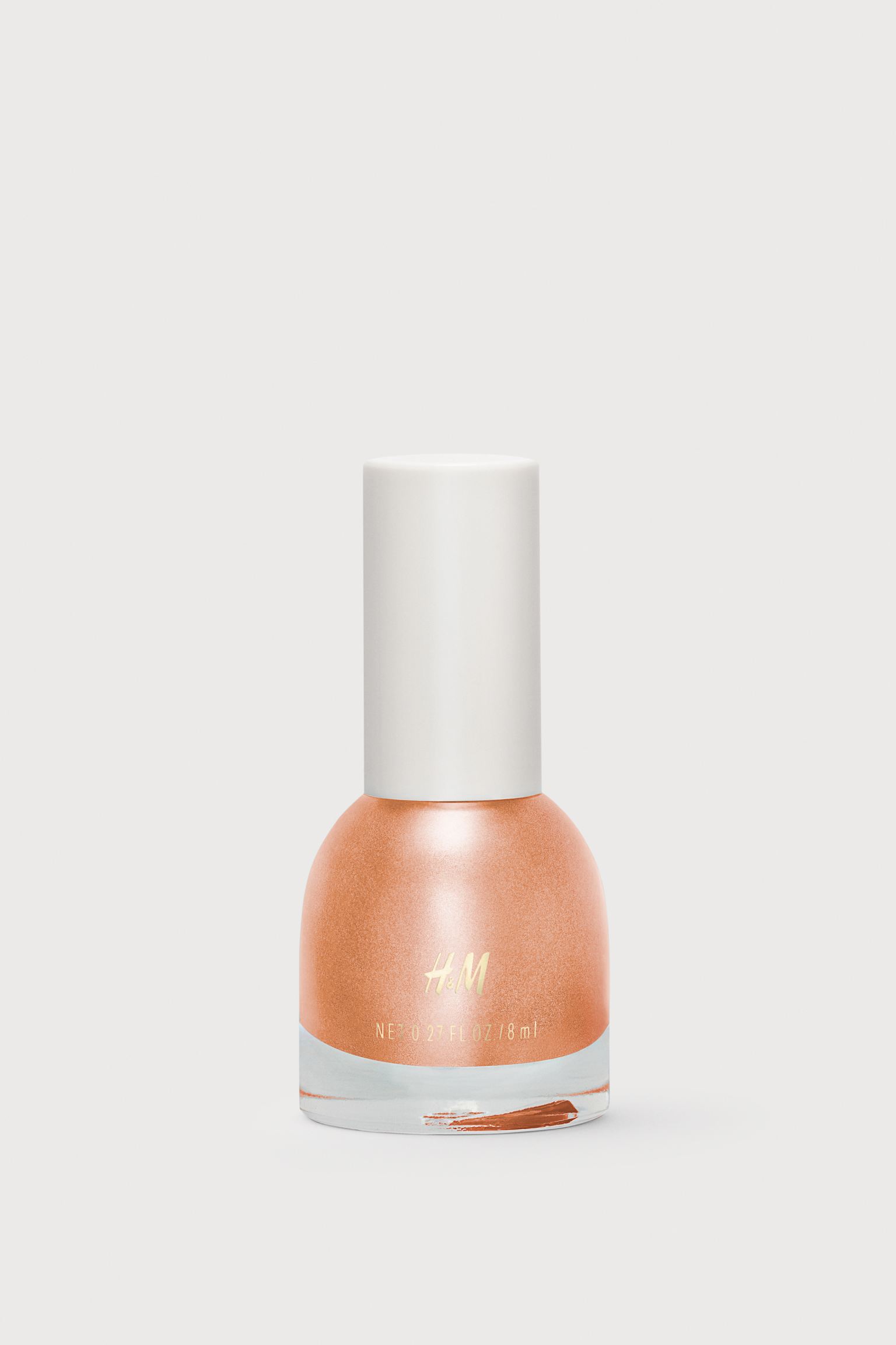 Esmalte color naranja con brillos esmalte color naranja con brillos