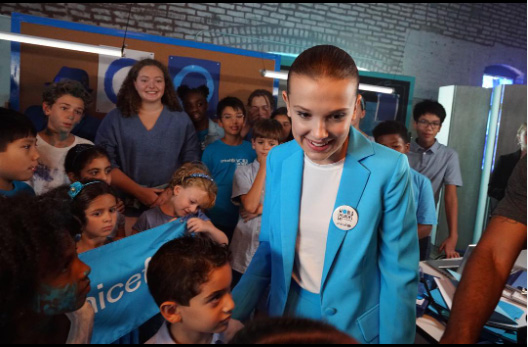 unicef millie bobby-brown 