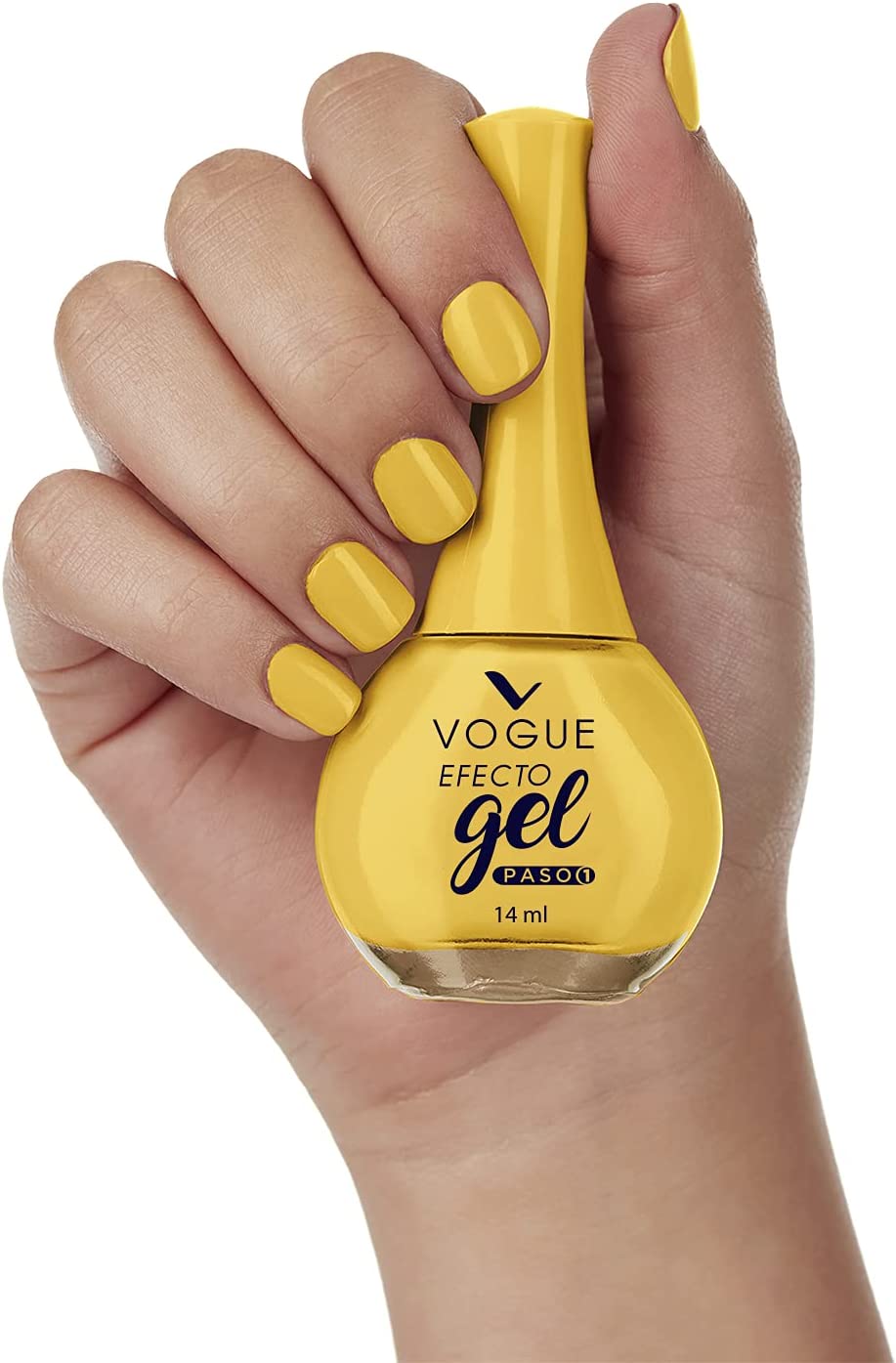 Esmalte color amarillo vogue 