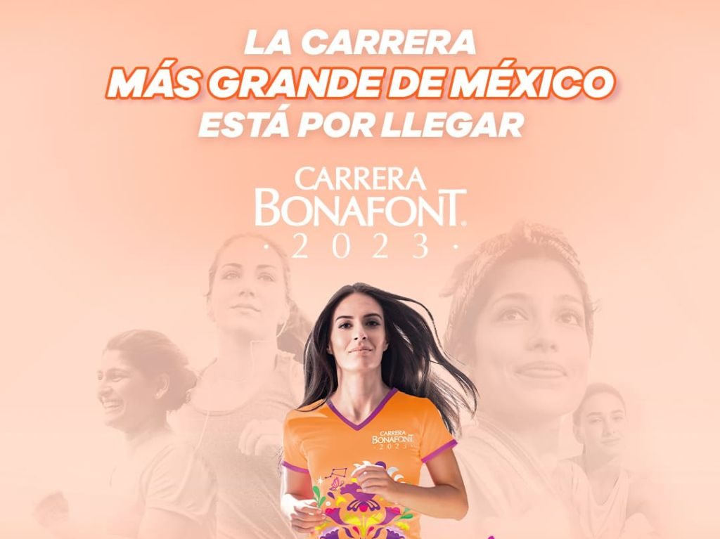 carrera bonafont para mujeres 2023