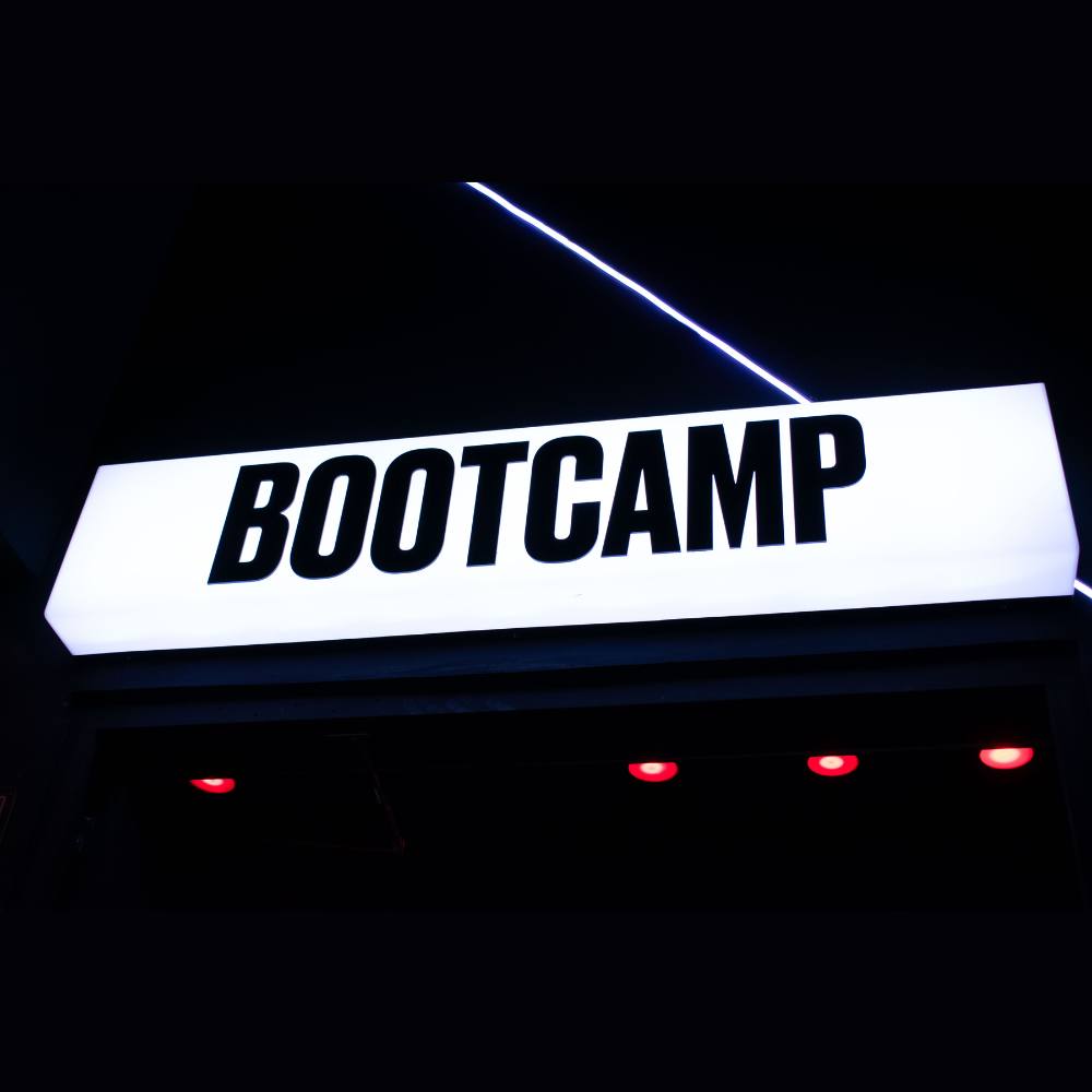 Sala de clase de bootcamp