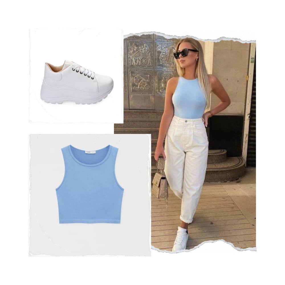 5 outfits con tenis blancos que te harán ver arreglada en la oficina 1