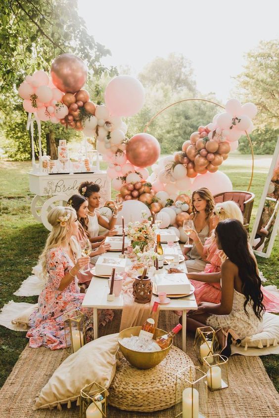 bridal shower temática para la fiesta Idea de temática para el bridal shower