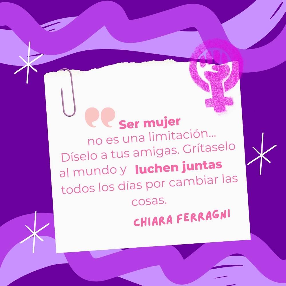 frases feministas de chiara ferragni