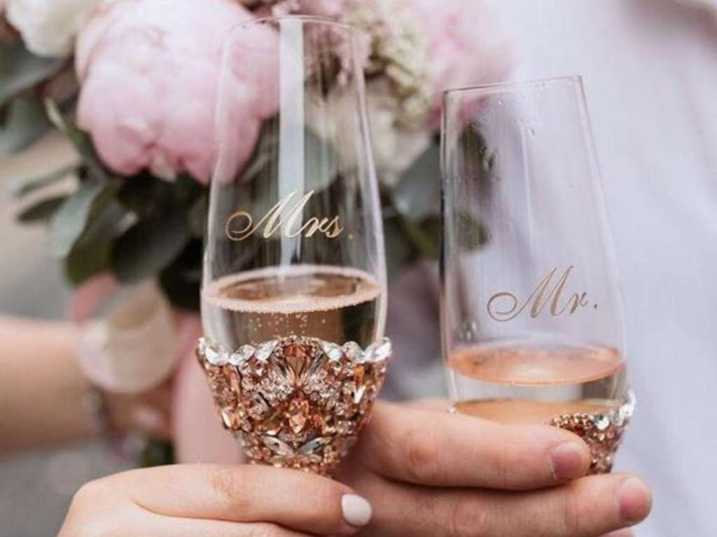 copas decoradas para bodas