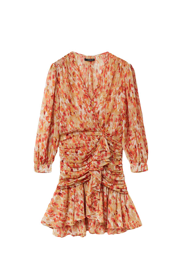 vestido outfit estampado para primavera