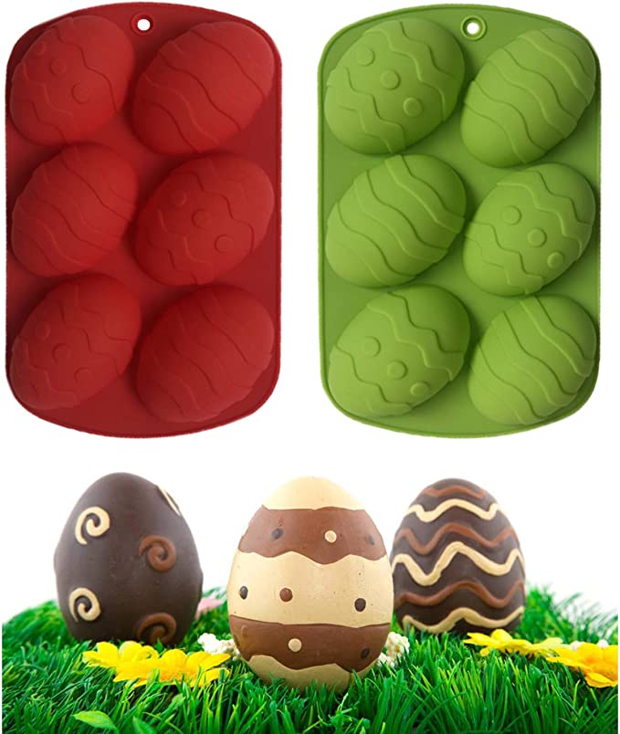 huevos de pascua moldes para chocolate 