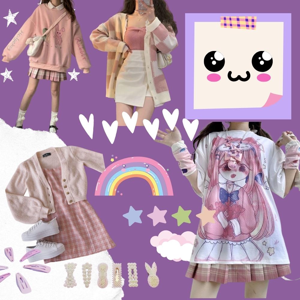 Pin de Noroi en Moda en 2023  Ropa kawaii, Kawai ropa, Moda kawaii