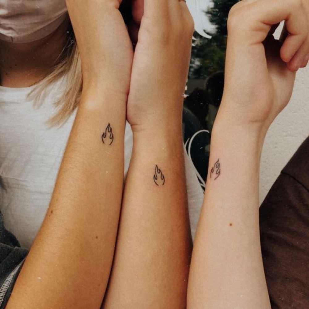 Ideas de mini tattoos para hacertelos con tus mejores amigas 3