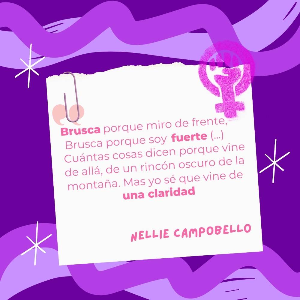 frases feministas de Nellie Campobello