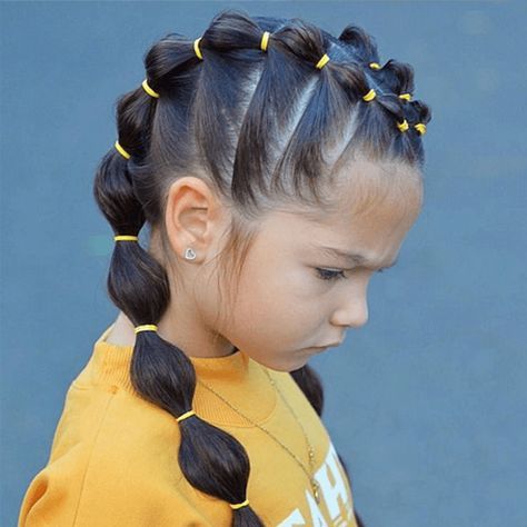 peinados cabello corto para niñas trenza bumble