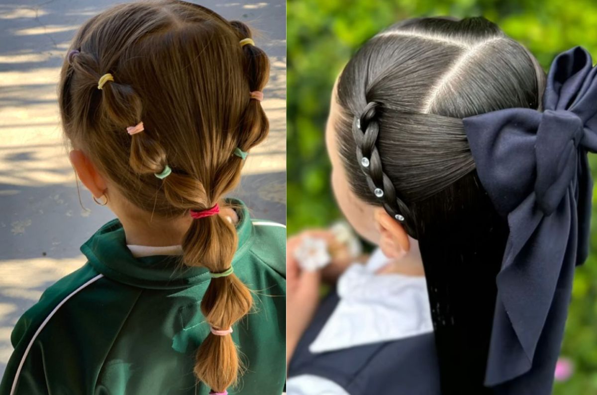 Peinados para niñas con pelo corto muy fáciles de hacer