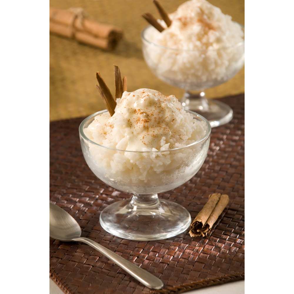 receta para postres para vender de arroz con leche