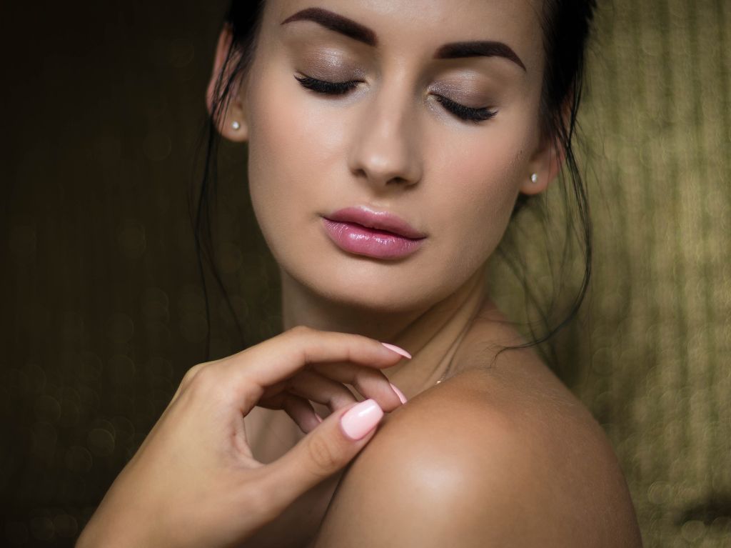 Ojos ahumados nude