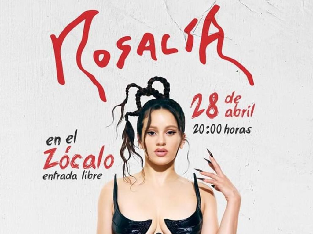 ¡Rosalía se presentará en el Zócalo! La Motomami dará concierto gratuito