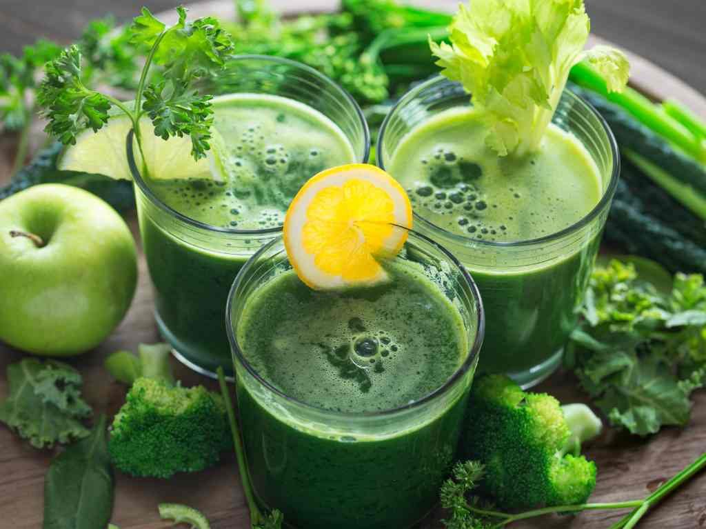 jugo verde para bajar de peso