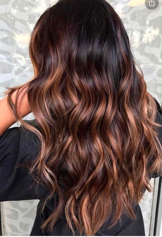 balayage bronce cabello oscuro