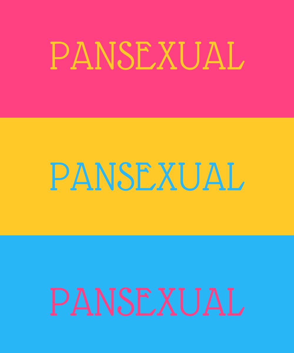 cómo es la bandera pansexual