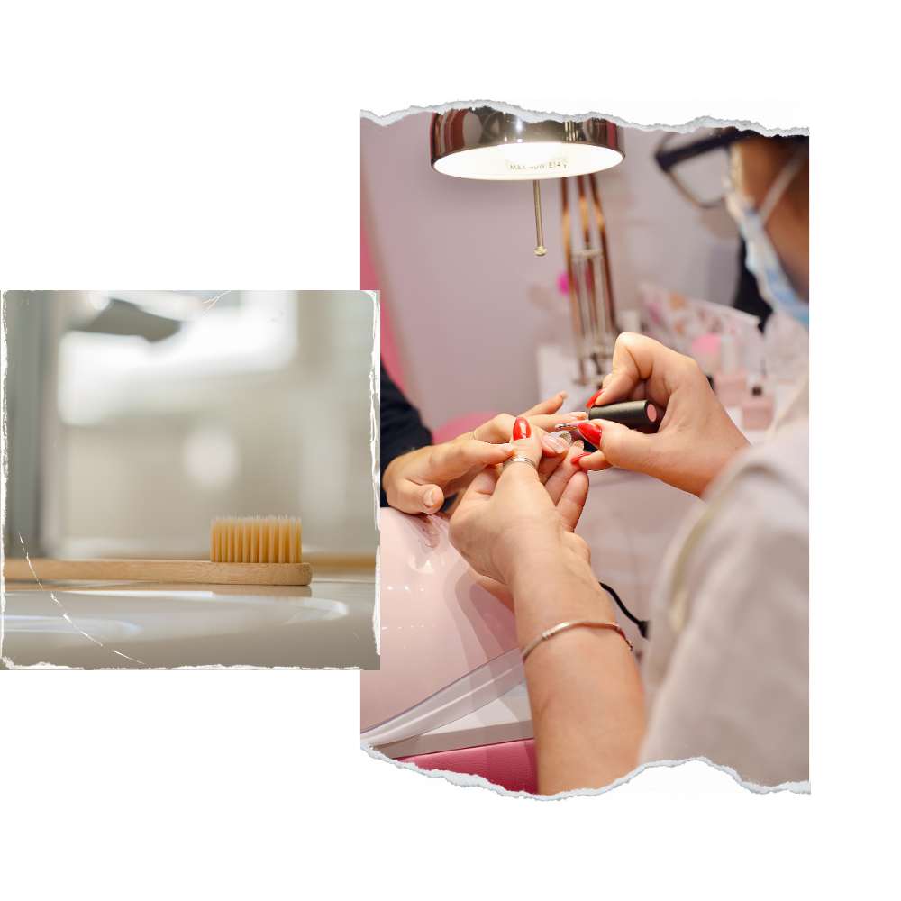 limpieza-de-unas-cepillo-de-dientes