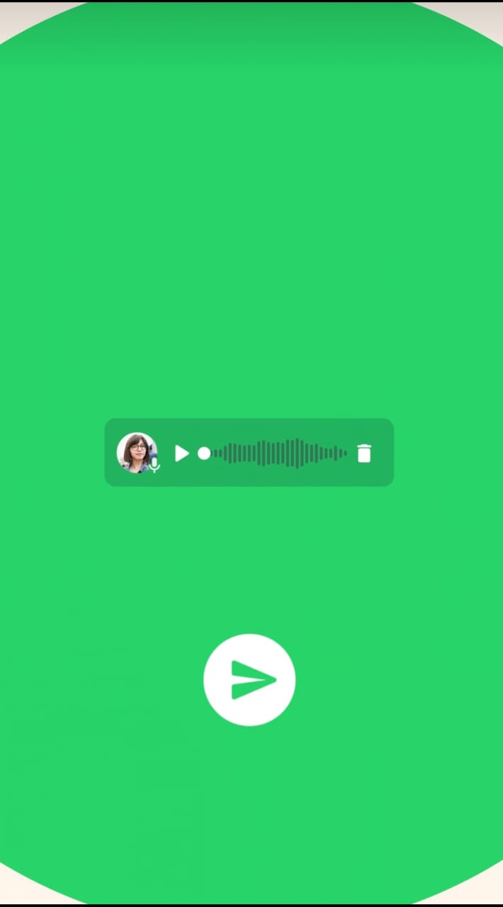 manda al mundo un mensaje de voz en estados de whatsapp