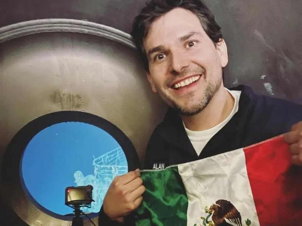 ¿Quién es Alan Estrada? El influencer que bajó al fondo del mar para ver los restos de Titanic