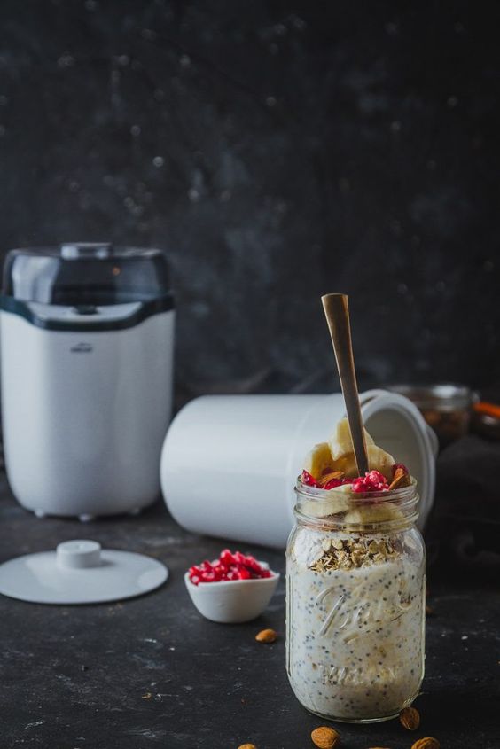 avena con almendras