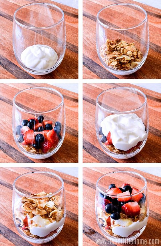 avena con yogur y bayas