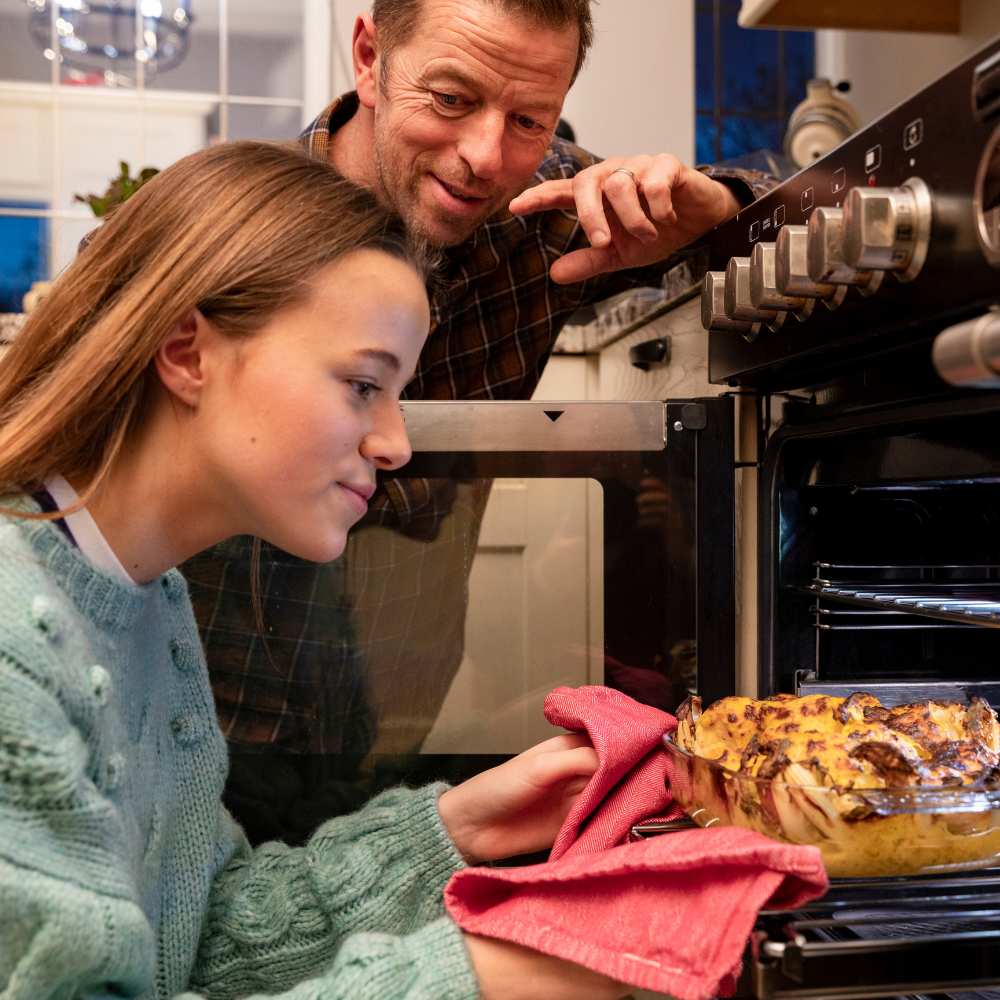 cena sorpresa para papá