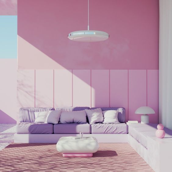 muebles con estetica futurista