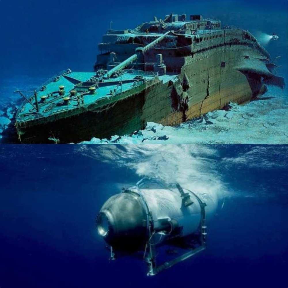 ¡Todos los tripulantes murieron! Localizan los restos del submarino Titán 1