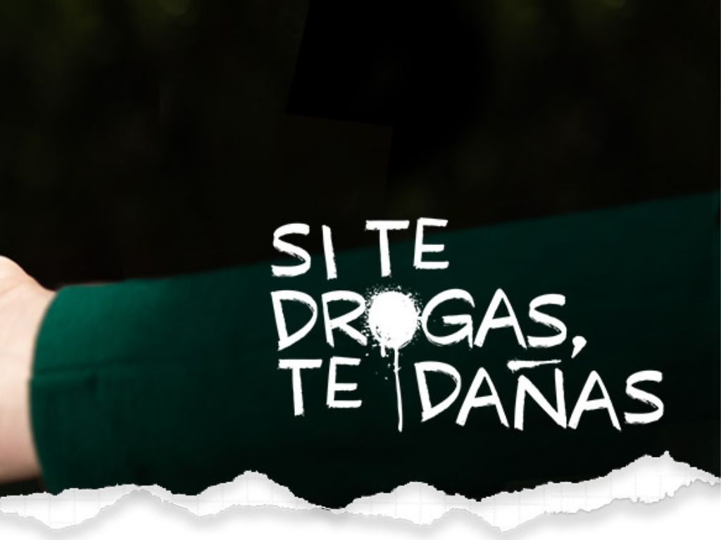 si te drogas te dañas campaña de sep