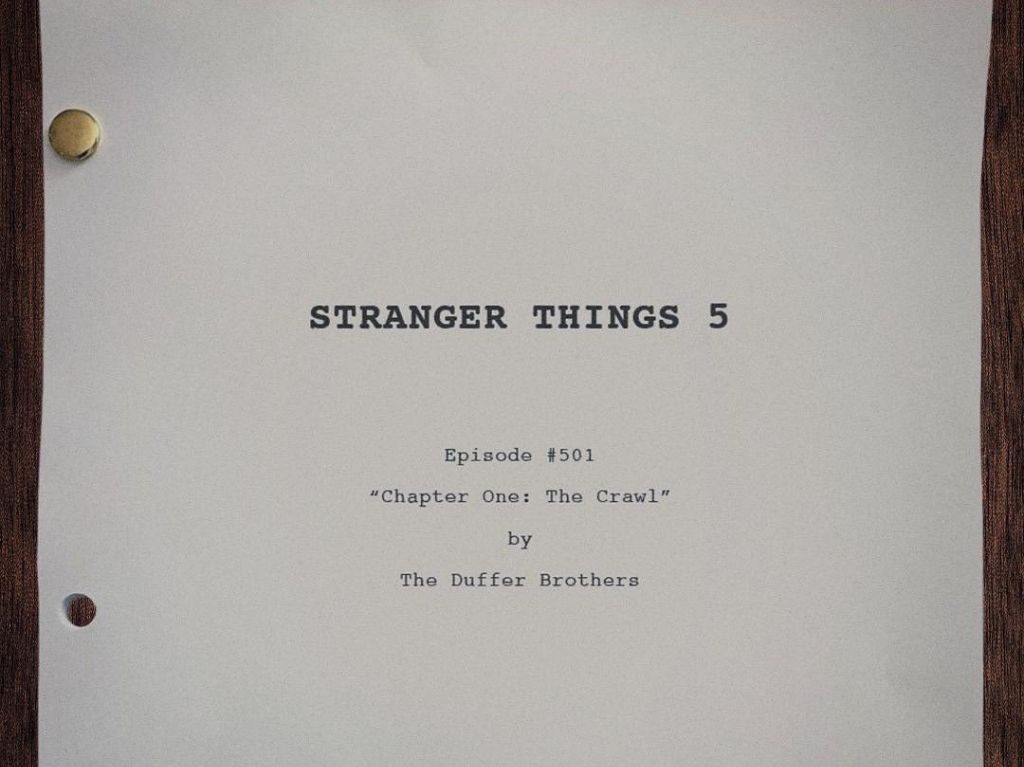 guion de stranger things 5