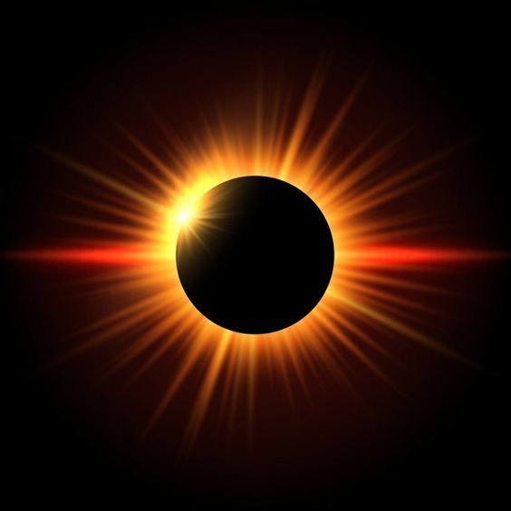 eclipse solar de sol abril 2024 