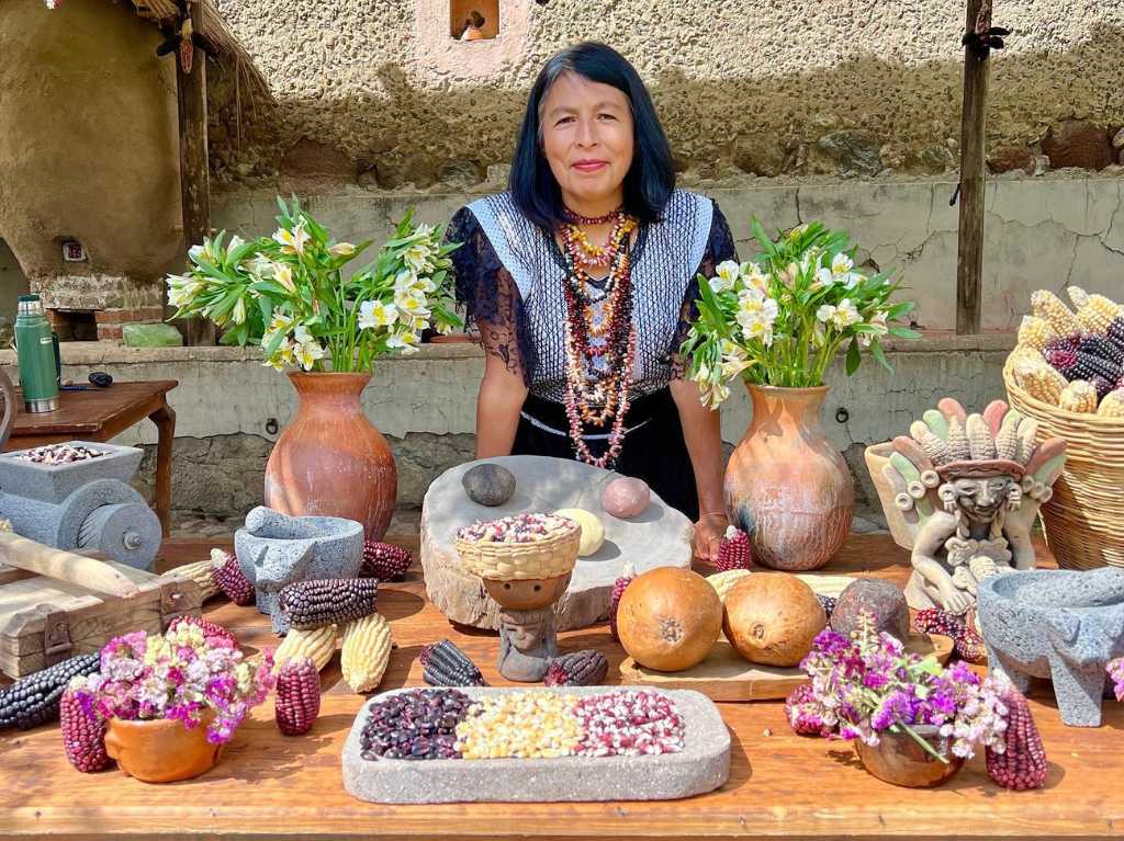 Malena Díaz, la mujer que en su ADN porta al maíz de Ixtenco