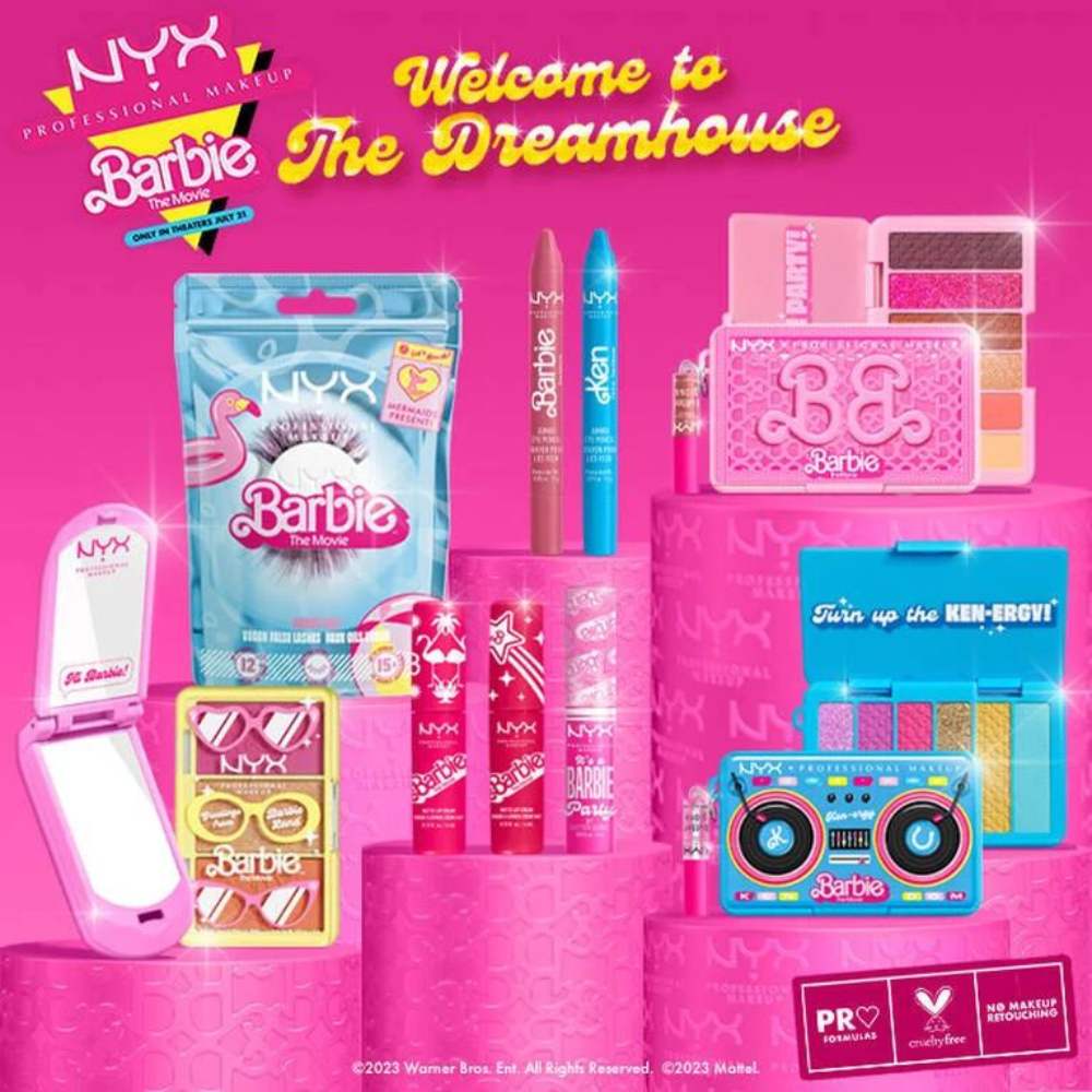 NYX lanza una nueva colección de maquillaje inspirada en Barbie 0