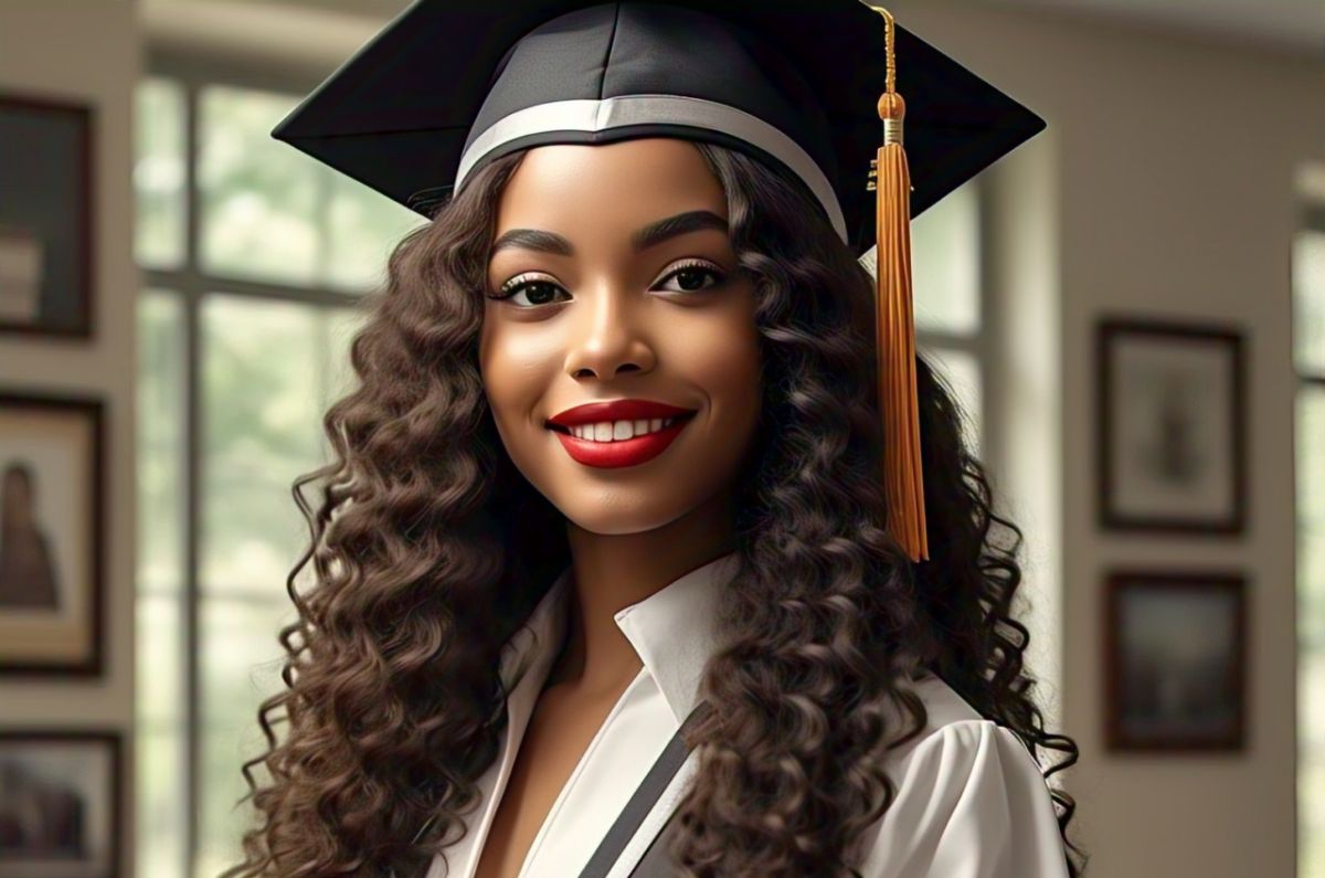 Peinados de graduación con cabello suelto: Elegantes y con mucho estilo