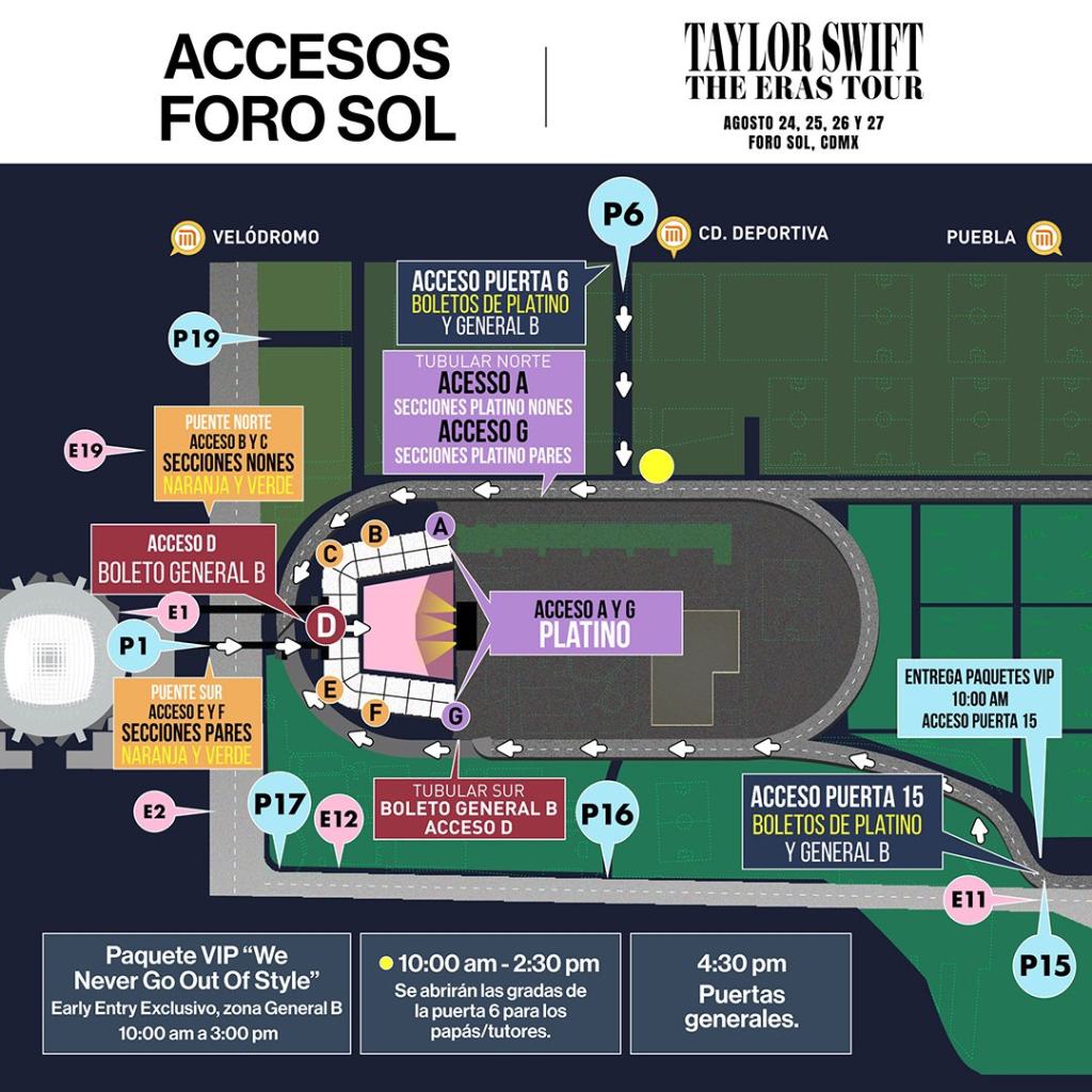 Entrada al Foro Sol