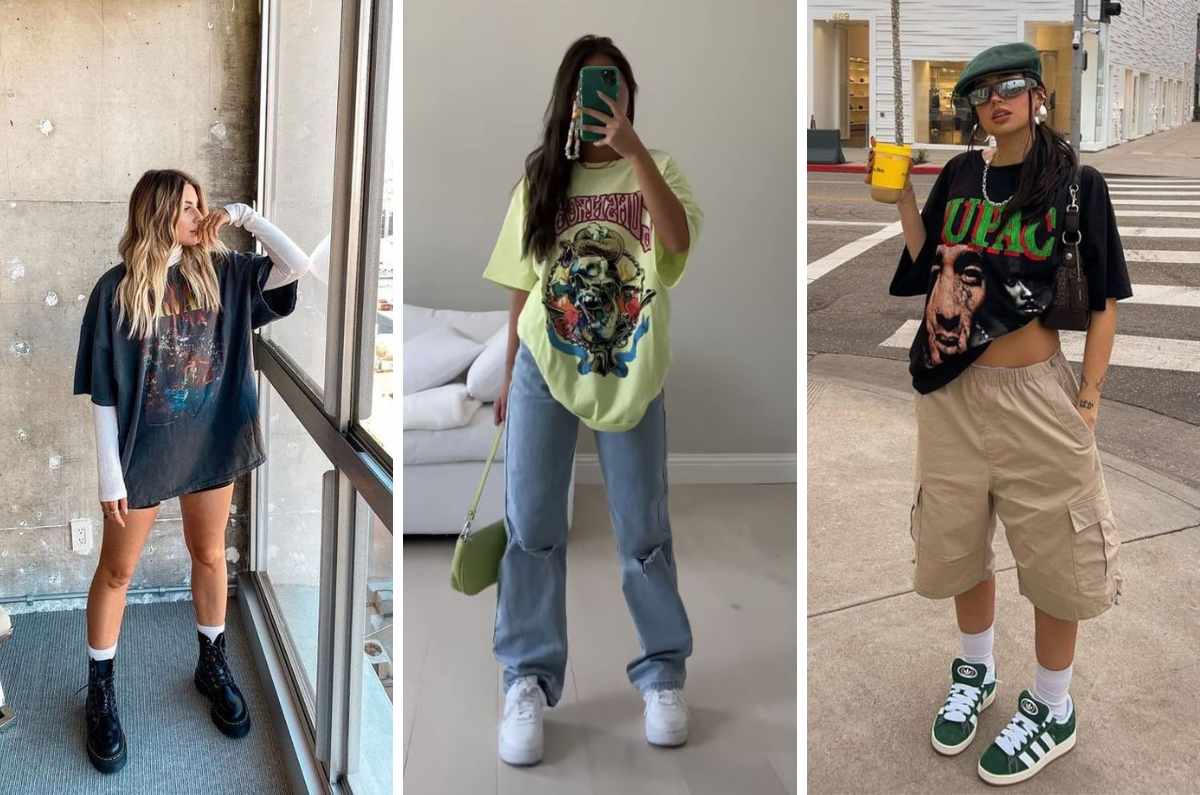 Blusas oversize on sale