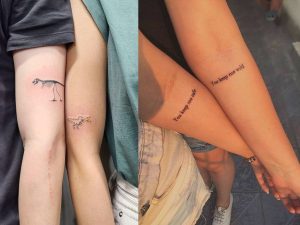 Tatuajes en pareja para celebrar su amor