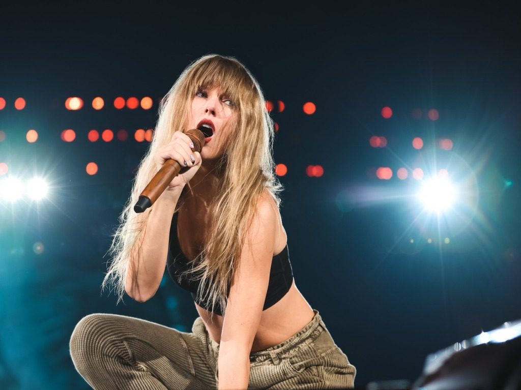 Taylor Swift durante concierto