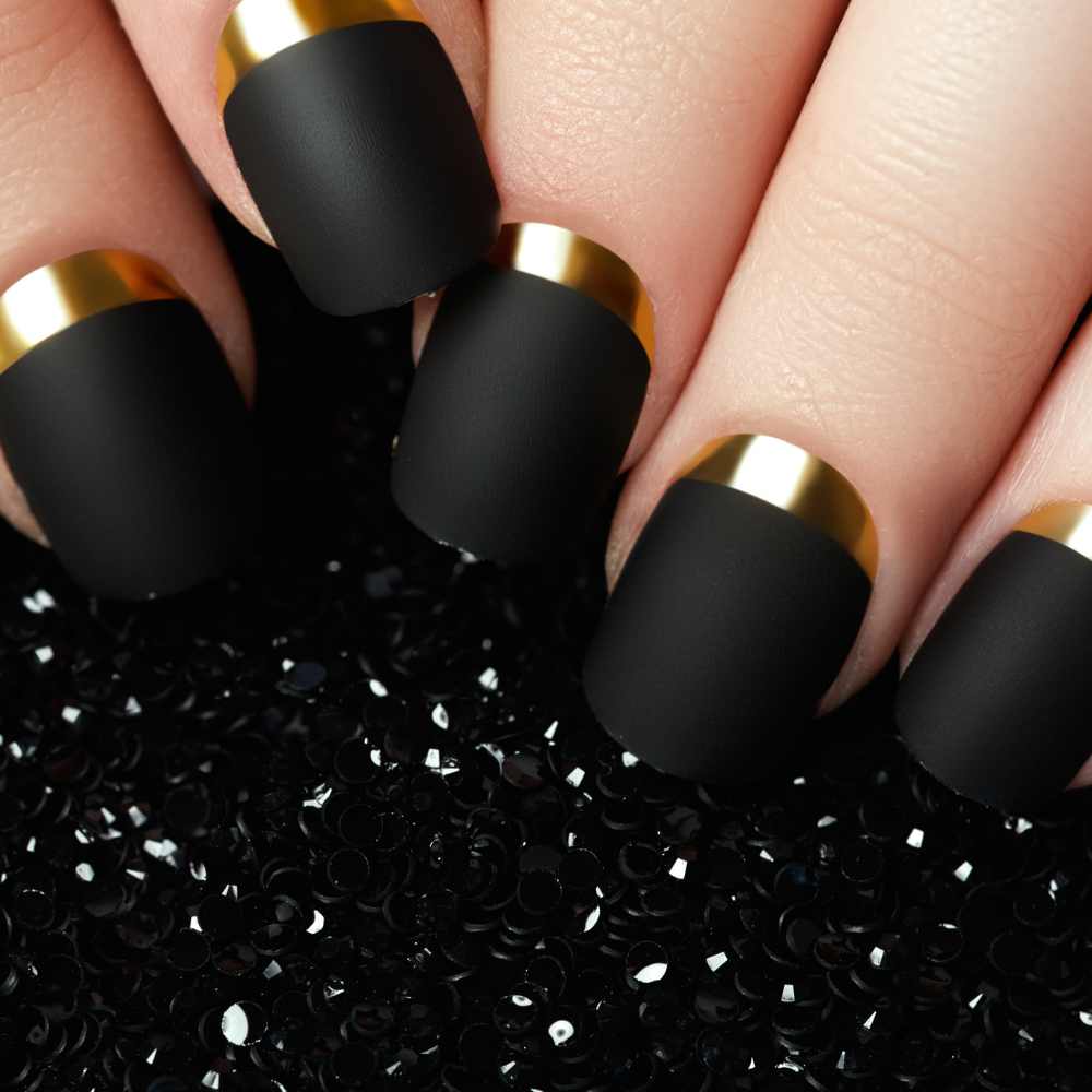 Uñas Negras Mate